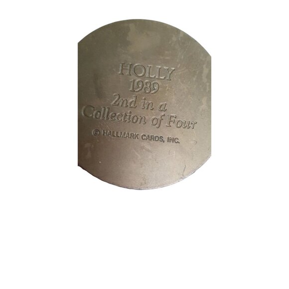 4 Hallmark Christmas Carousel Horse Lot Ornaments Snow, Holly, Star, Ginger 1989 - Picture 6 of 11